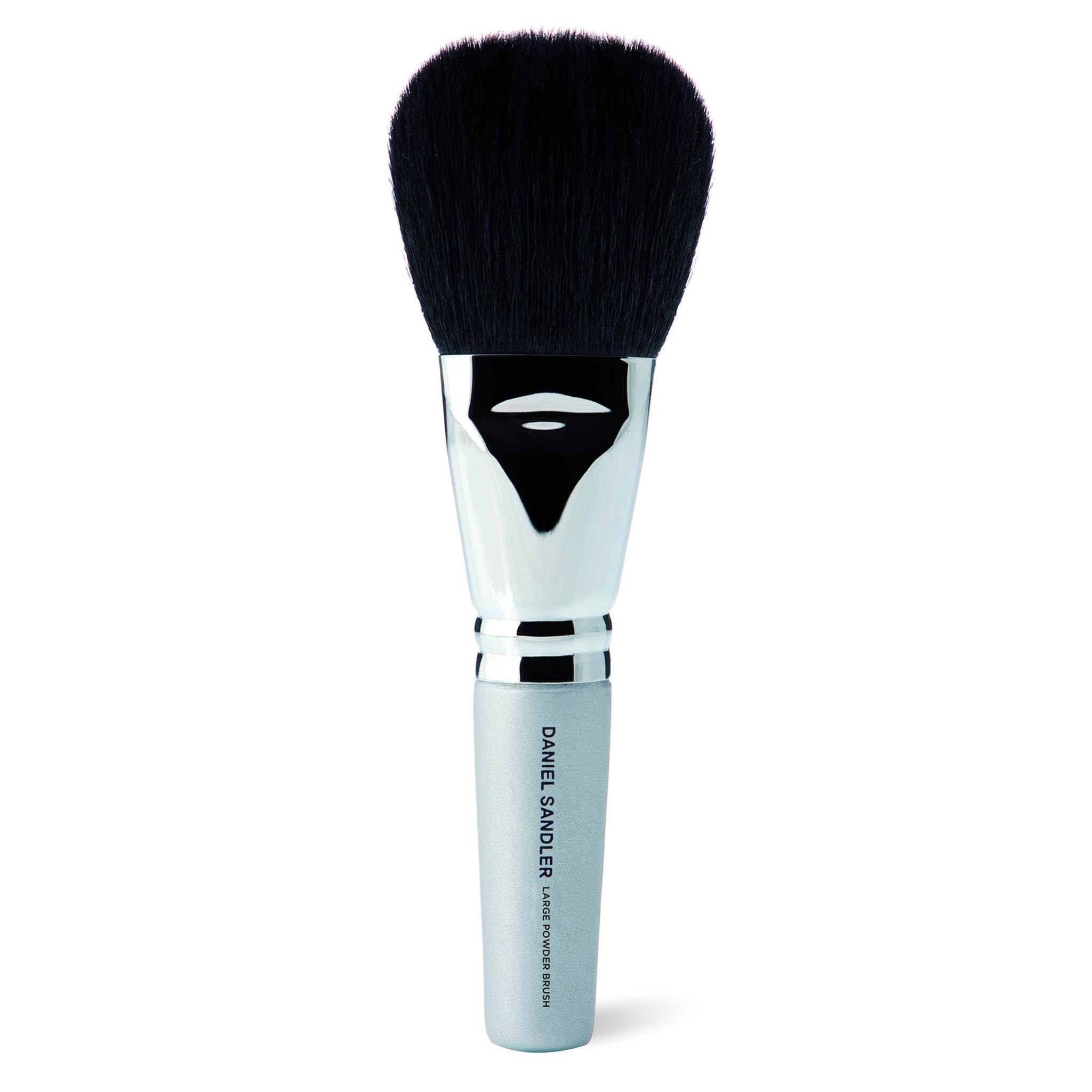 Daniel Sandler LARGE POWDER BRUSH - Setting Powder, Flawless Buffing, Blending, Sculpting. Use with Cream, Loose & Pressed Powder, Blush, Liquid and Mineral Foundation. 14cm Compact Makeup Brush