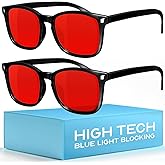 livho High Tech Blue Light Glasses - Advanced Blue Light Blocking Computer Glasses - Screen Fatigue & UV Protection