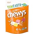 YumEarth Organic Chewys Fruit Flavored Chews, 5oz Sup, Allergy Friendly, Gluten Free, Non-GMO, Vegan, No Artificial Flavors or Dyes (Pack of 1)