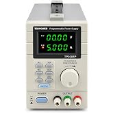Tekpower TP3005P Programmable Linear Type Variable Regulated DC Power Supply, 0-30V at 0-5A