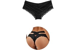 ohyeahlady Women Sexy Criss Cross Underwear Bikini Naughty Cheeky Panty Brief Brazilian Panties XS-4XL