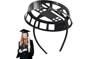 Adjustable Graduation Cap Headband, Student Graduation Hat Insert Stabilizer Avoid Falling Hairband for Secures Your Cap