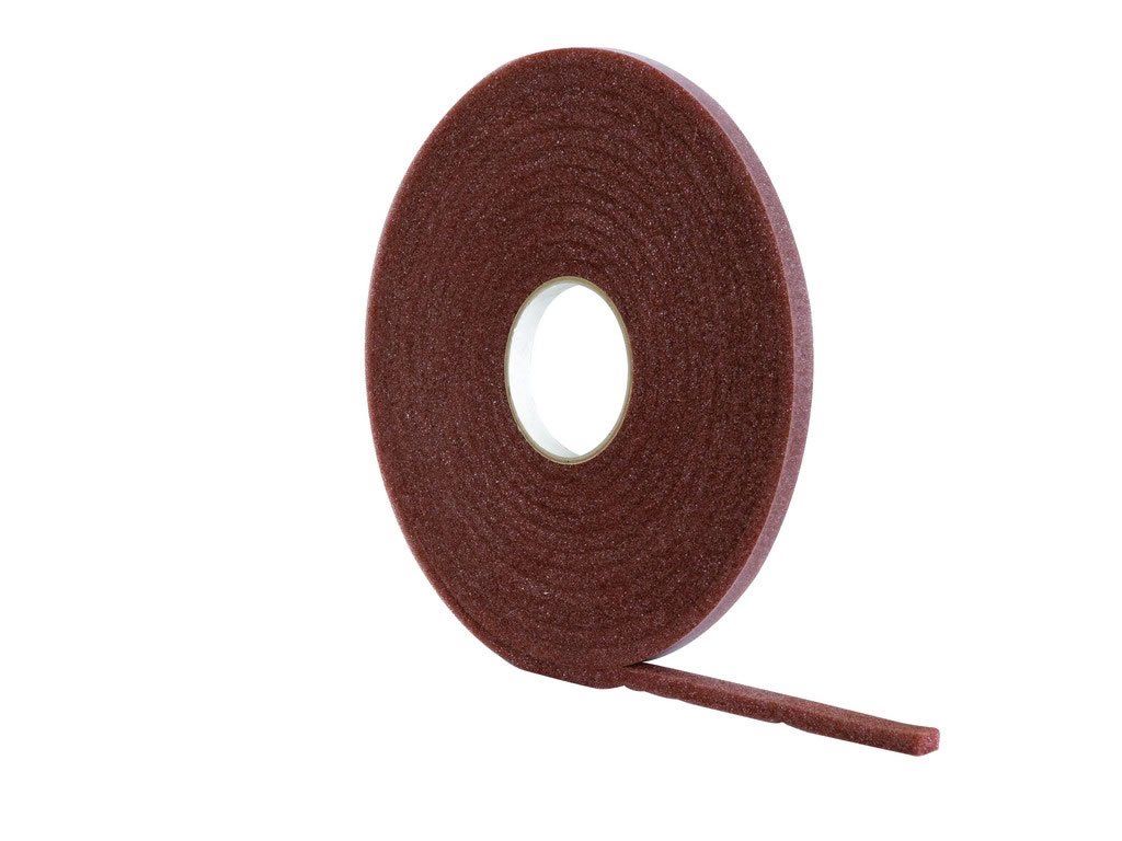 WARMSEAL PVC Foam Draught Excluder for Windows and doors | Energy Saving Insulation | 5m Extra Wide | Brown