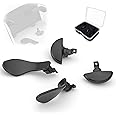 KD.FLY Metal Back Paddles for PS5 Edge Controller, 4PCS Back Buttons Replacement Parts Accessories for PS5 Dual Sense Edge Game Wireless Controller, Black