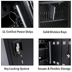 School Chromebook Charging Station, 30 Device