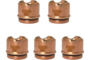 KEMAO 5Pcs 9-8235 Plasma Cutter Drag Shield Cup 50-60A Fit for Thermal Dynamics SL60/SL100 Plasma Cutting Torch Consumables