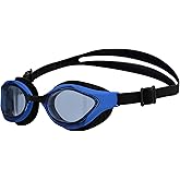 ARENA Unisex Adult Air-Bold Swipe Anti-Fog Training Swim Goggles Men and Women Cushioned Seals Large Fit Wide Lenses