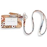 Performance Twill Zip Id Case and Lanyard Combo, Botanical Beauty, One Size
