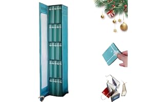QCWRJP Wilddrootss Mini Book Ornament Advent, Mini Book Ornament Advent Calendar 2025, Literature Lovers Gifts Calendar with 24 Volume Gift, Christmas Books Advent Calendar for Books Lovers(Blue)