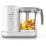 Baby Food Maker | Baby food Processor | Puree Blender Multi-Function Steamer Grinder Blender, Baby Food Warmer Mills Machine,