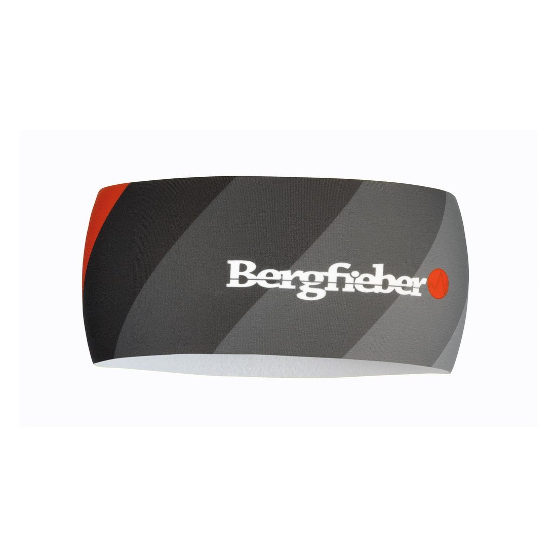 Bergfieber Rock fever HB Do BF Women Headband, Womens, HB-DO BF, Schwarz/Grau (black/gray/red), One Size