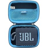 Anleo Hard Travel Case for JBL Go 3 / Go 4 Portable Bluetooth Speaker (Blue)