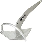 Rocna Galvanized Steel Anchor - Multi-Purpose, Quick Set, High Holding Power, Self-Launching for Most Seabeds, 9-330 lbs