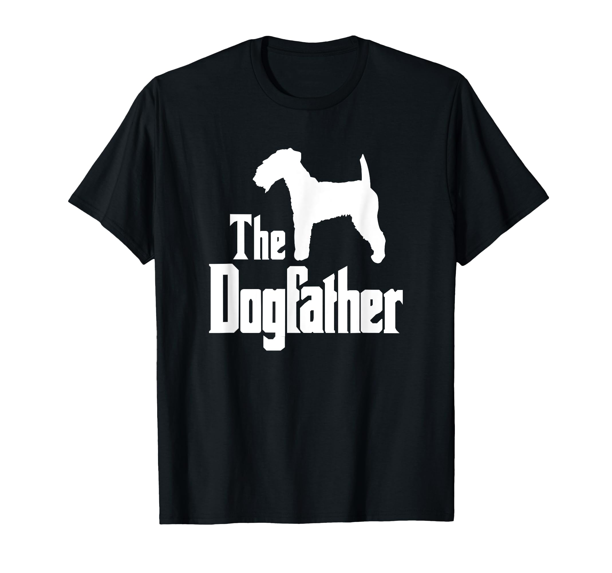 The Dogfather - funny dog gift, funny Lakeland Terrier T-Shirt