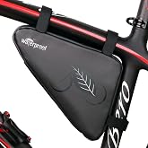 NDakter Bike Frame Bag, 2L Waterproof Bicycle Triangle Bag, Storage Pouch for Cycling Accessories, Front Tube Pack for Mountain Road Commute Bikes