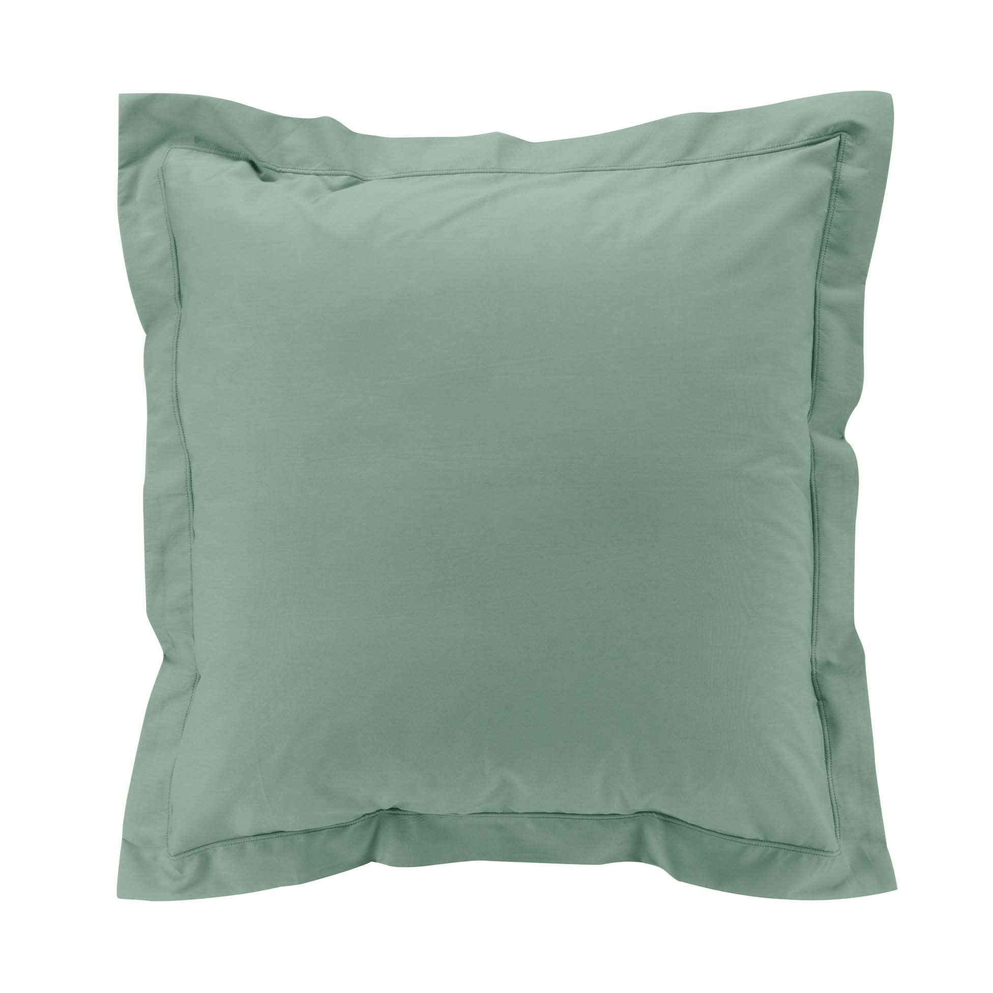 douceur d'intérieur, Linden Percale 100% Cotton Percale Cushion Cover with Raised Seam (63x63cm) — image 1