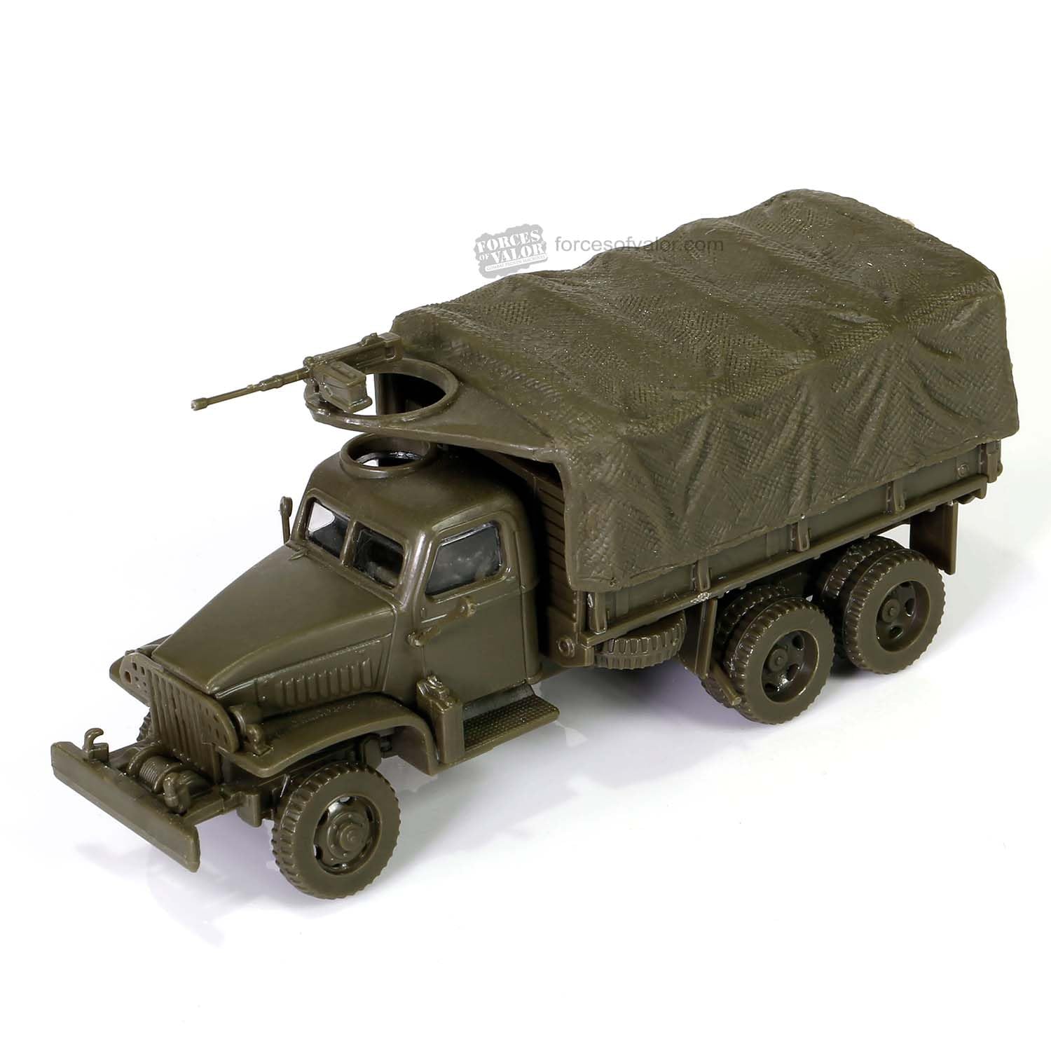 Forces of Valor 873006A U.S. GMC 2.5 Ton Cargo Truck Normandy June 1944 1:72 Scale Kit