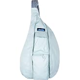 KAVU Rope Sling, Water-Resistant Crossbody Bag | 600D Recycled Polyester, Water Resistant, 0.8 lbs | 22-44-In Strap, 2 Zip Compartments &amp; Phone Pocket | Hiking &amp; Travel