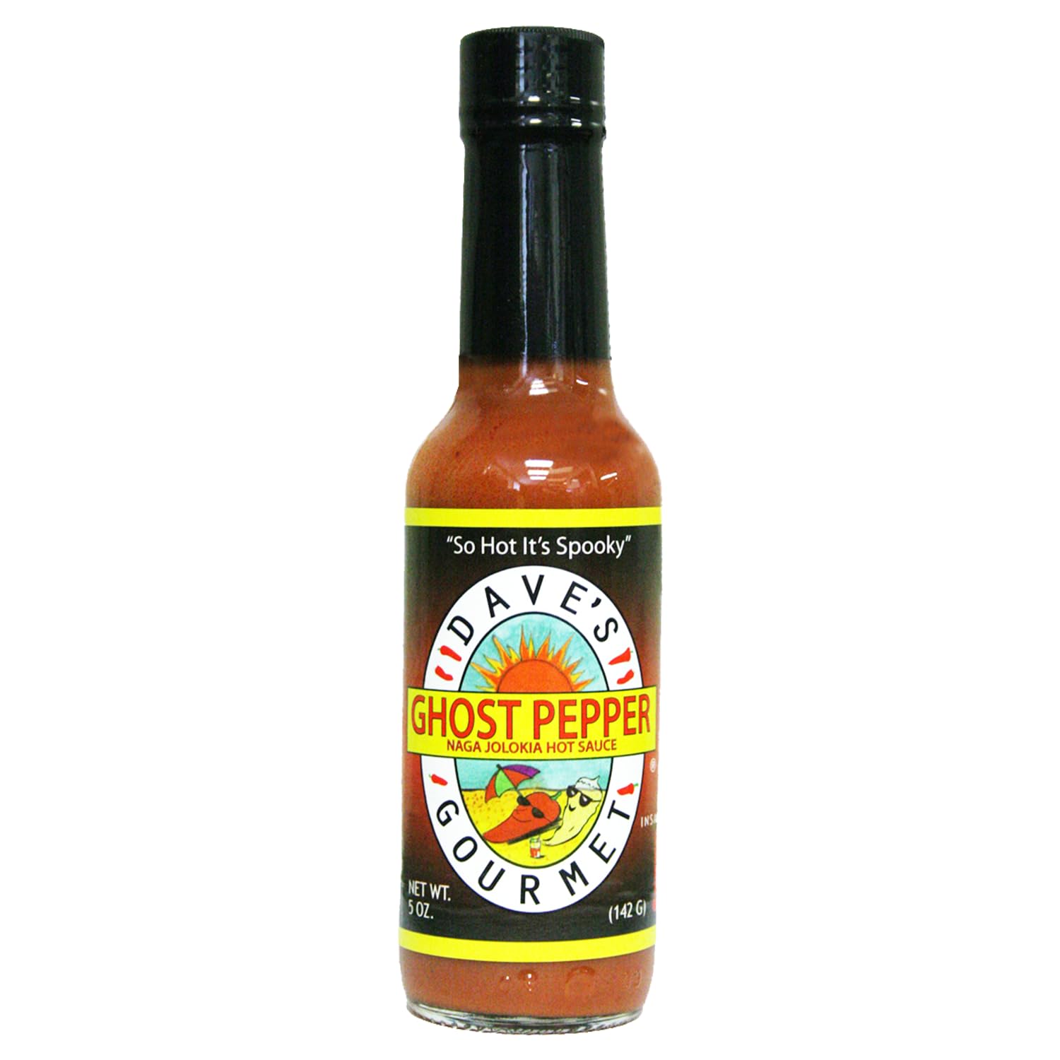 Dave's Gourmet Ghost Pepper Naga Jolokia Hot Sauce