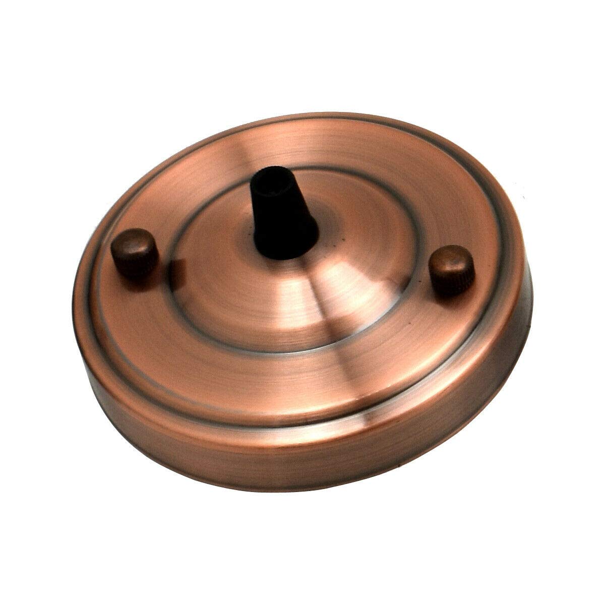 DC VOLTAGE Vintage Lighting UK Ceiling Rose Fitting Plate Light Fitting Chandelier 108mm