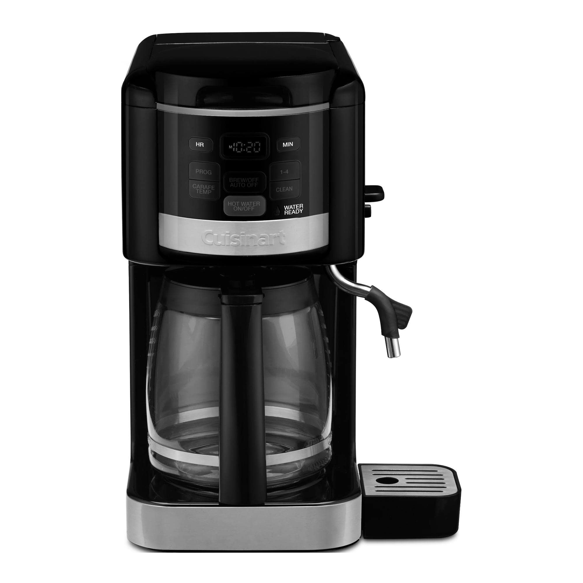 Cuisinart CHW-16 Cafetera programable de 12 tazas y sistema de agua caliente Nuevo Negro