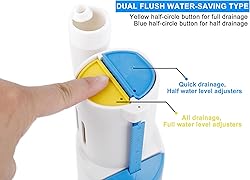 2 Inch Toilet Flush Valves, Toilet Repair Kit Dual