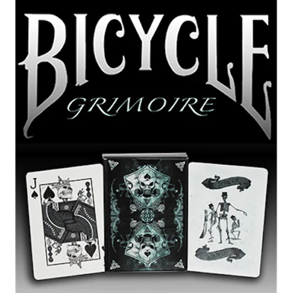 MTS Grimoire Bicycle Deck: Dark Fantasy Tabletop Game - Adults 16+