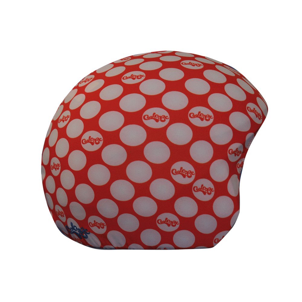 COOLCASC RED DOTS Multisport Helmet Cover