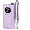 MelodySusie Professional Rechargeable Nail Drill 30000 RPM, Electric Nail File for Shaping, Removing & Polishing Gel Nails, Lightweight & Easy to Use, Ideal for Home & Salon Manicure Pedicure, SC300F