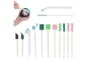 13pcs Humidifier Cleaner Brush Set, Small Detail Cleaning Brushes for Humidifiers Mini Cleaner Kit Tool for Household Keyboar