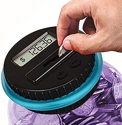 Coin Piggy Bank Saving Jar, Winnsty Digital Coin