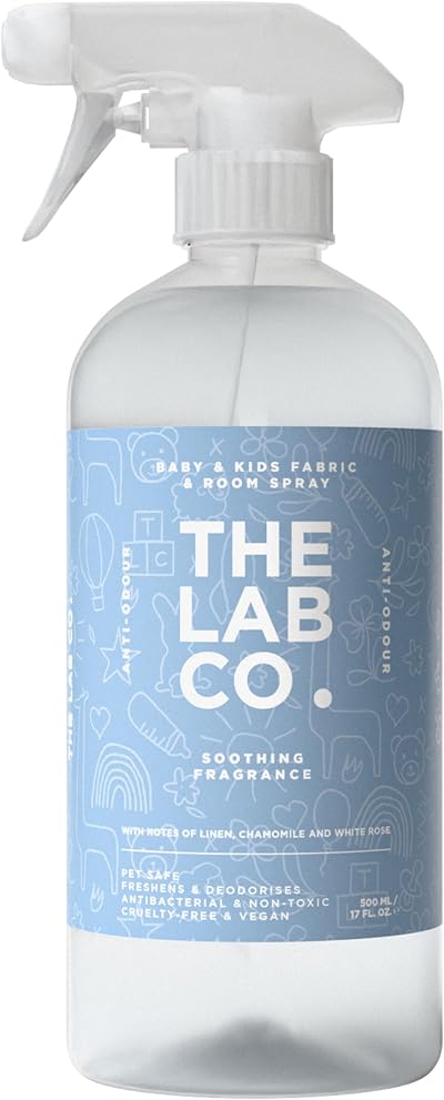 The Lab Co. Fabric & Room Spray 500ml | Anti-Bacterial | Vegan