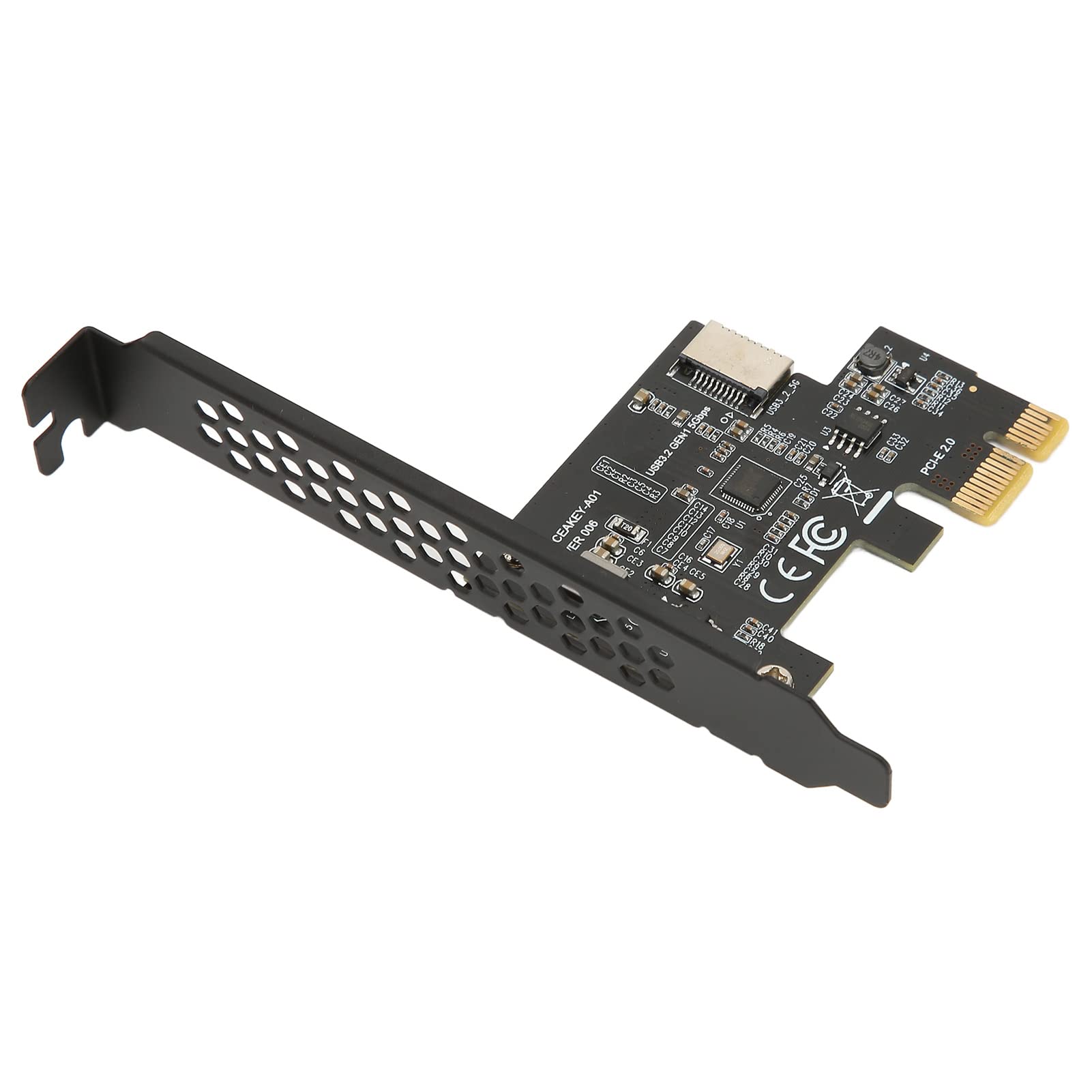 PCIe to USB 3.2 Expansion Card - High Speed 5Gbps PCIe X1 to USB 3.2 Gen1 TYPE E 20PIN for Desktop Front Type C Connectivity