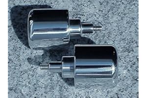 I5MOTORCYCLE i5 CHROME NO-CUT FRAME SLIDERS for Suzuki Hayabusa 1999-2007