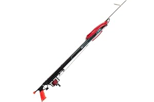 PACIFIC REEF SPEARFISHING Bluefin Spearguns Elite Double Band Speargun w/ 'Hydropulse' Fish Attracting Device and Reel [Full Set] - (75cm, 82cm, 90cm, 100cm, 110cm)