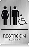 DALLAHASEE ADA Braille Unisex Handicap Restroom