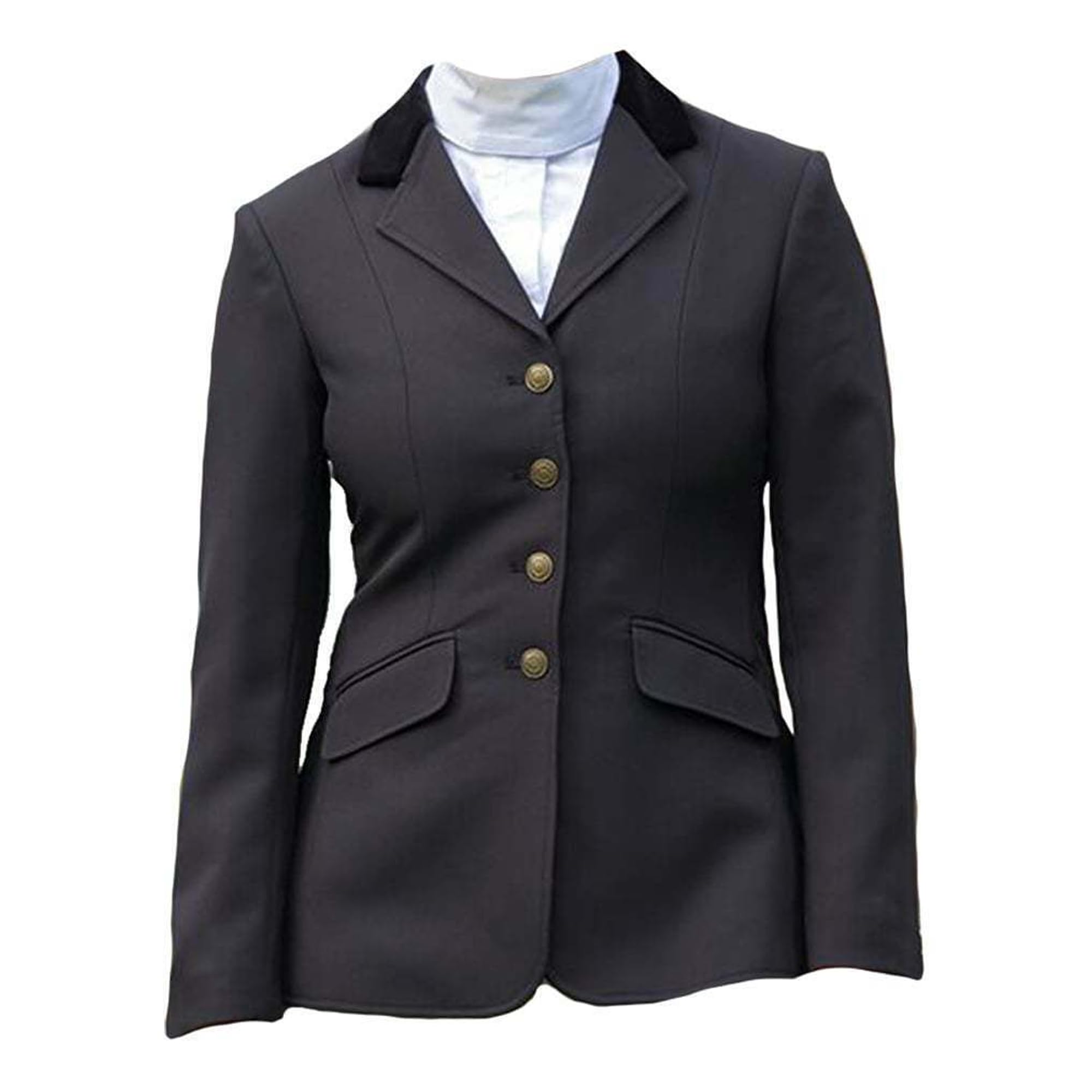 Shires Aston Horse Riding Show Jacket in Black - Ladies 34, Black