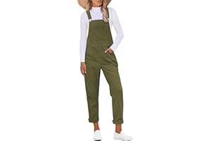 luvamia Corduroy Overalls for Women Adjustable Straps Fashion Bib Overall Jumpsuit with Pocket Tapered Leg Trendy 90s