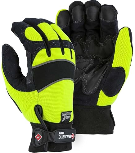 Majestic 2139BKH, Armor Skin, HeatLok Lined, Double Palm, Gloves/$ per Dozen