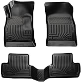 Husky Liners Weatherbeater Floor Mats | Fits 2012-2017 Buick Verano | Front & 2nd Row, 3-pc Black - 98171