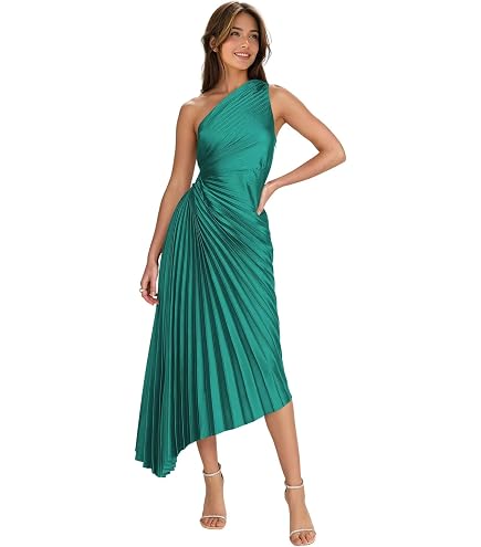 women's nicole miller keyhole pleat one-shoulder asymmetric hem midi dress New York Metallic Vera Foil Pleated Assymetrc One Shoulder Dress, Abstract Butterfly Blue Print, 6 : Clothing, Shoes & Jewelry locale_us Princess Sofia Girls Costume Size:CUSTOM occasion dress