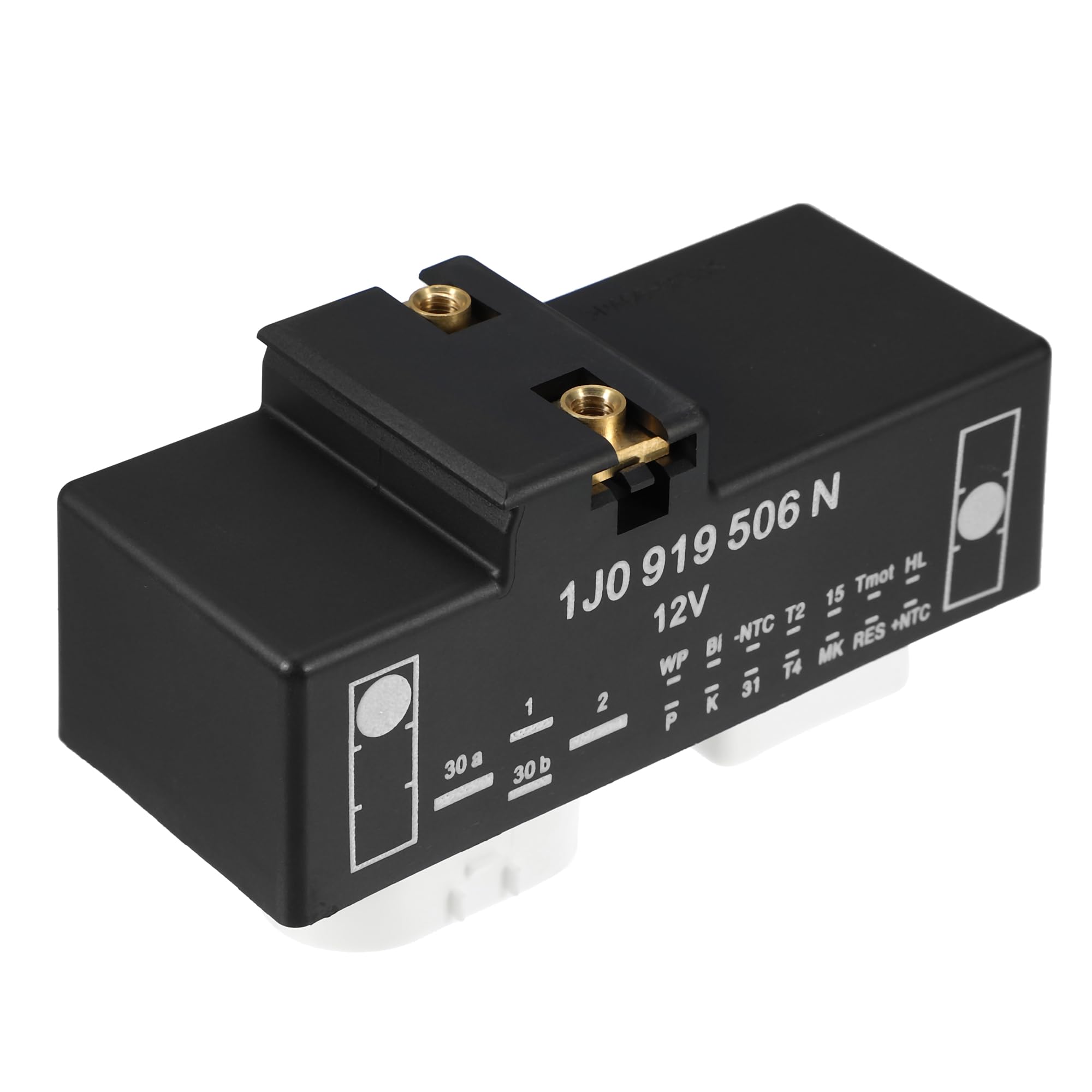 Photo 1 of ACROPIX Electric Cooling Fan Control Module Relay Radiator Unit Fit for Volkswagen Golf 2002-2005 for VW Jetta 2002 2003 2004 No.1J0919506N - Pack of 1