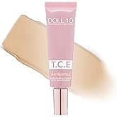 Doll 10 TCE Luminous Super Coverage Serum with Niacinamide - Full Coverage Tinted Foundation Makeup (Medium)