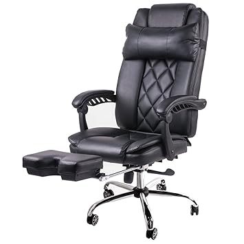 chaise de bureau inclinable