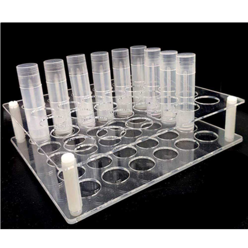 Super Idee Empty Lip Balm Make Your Own Set with Lipstick Filling Holder and Labels 30 Pieces Transparent Lip Balm Sleeves for Homemade Lip Balm Pens DIY Lipstick Sleeves
