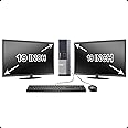 DELL Optiplex 9020 SFF Computer Desktop PC, Intel Core i5 Processor, 16 GB Ram, 2 TB Hard Drive, WiFi, Bluetooth 4.0, DVD-RW, Dual 19 inch LCD Monitors Windows 10 Pro (Renewed)