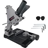Heavy Duty Angle Grinder Stand for 4"-6" Grinder, Cast Iron Base Stable