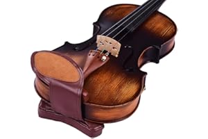 sinraoee Sheepskin Pad Violin cories Shoulder and Chin Rest Cushion for 3/4 4/4 Violin Left Shoulder Violin Parts