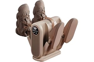 Professional Portable Boot Warmer And Dryer, Integrated 360° Airflow And Digital Control, Drying Cycles With Space-Saving Fol