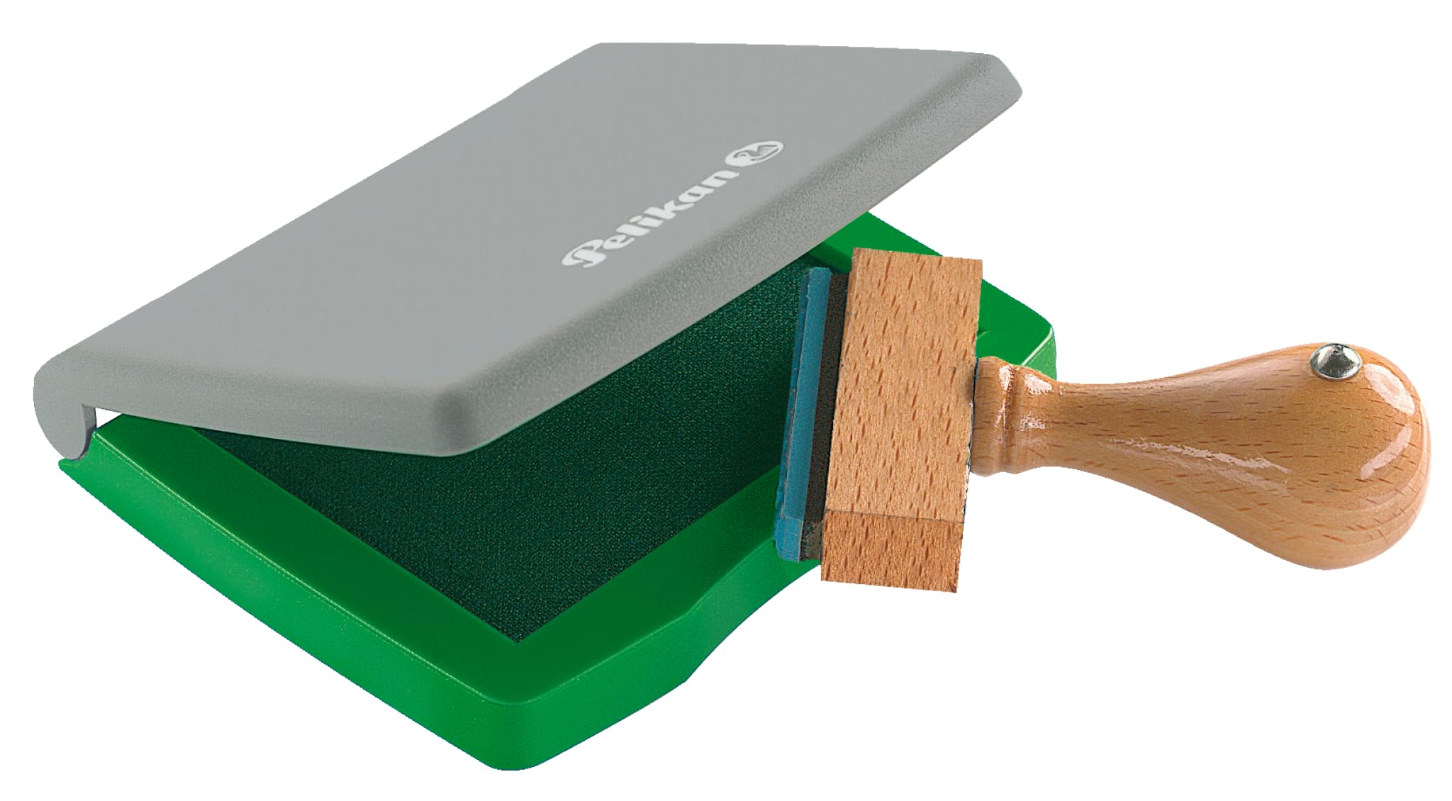 Pelikan 337717 - Plastic Stamp Pad 5 x 7 cm Green